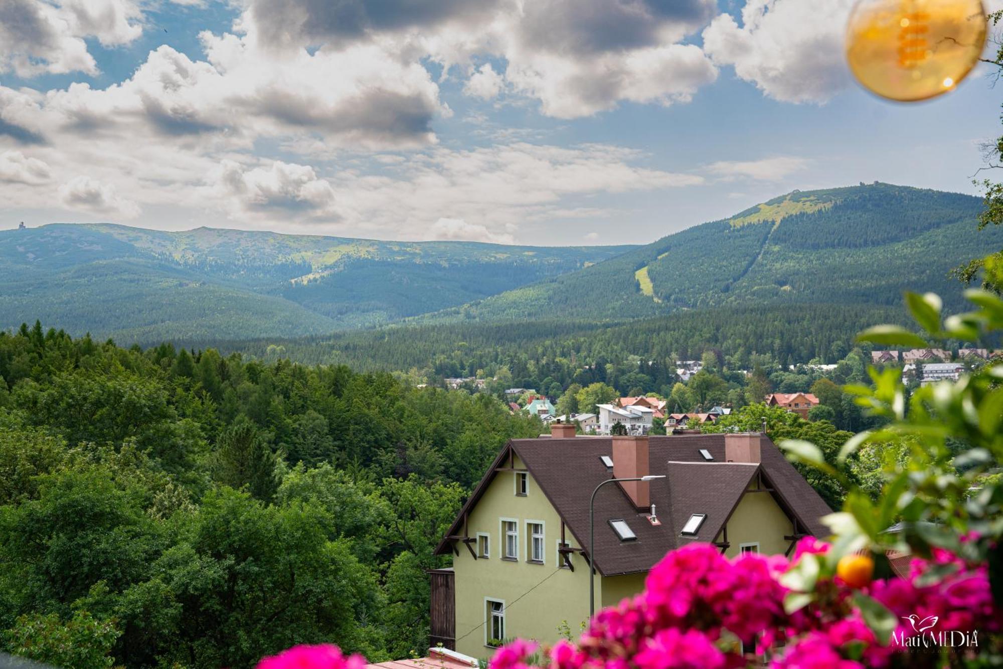 Apartament Panorama Gor - Centrum Miasta Z Widokiem Na Szrenice 스클라르스카포렘바 외부 사진